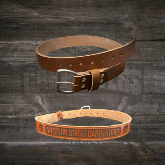 Cinturón de cuero para hombre - Oak Brown